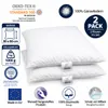 Set di 2 | Cuscino 80x80 cm | Imbottitura: 1000 grammi di Anteprima dell’immagine prodotto 7