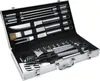 tectake® Grillbesteck mit Aluminiumkoffer aus Edelstahl Produktbild-Vorschau 1