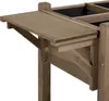 Yaheetech Hochbeet mit Ablagefach, Blumenkasten aus Holz, Produktbild-Vorschau 7