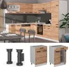 Küchenunterschrank Vicco R-Line Goldkraft Eiche 60 cm AP Produktbild-Vorschau 4