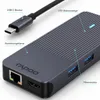 Rapoo USB-C Multiport Adapter 10-in-1, grau Produktbild-Vorschau 11