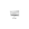 The back view of a white Lenovo monitor on a white background. Produktbild-Vorschau