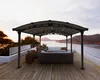 Gazebo de jardin 502x359cm gris anthracite - Palram - Voir les images du produit 3