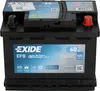 Exide EL600 Start-Stop EFB 12V 60Ah 640A Autobatterie Produktbild-Vorschau 2