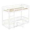 Flieks lit superposé lit d'enfant 90*200cm avec protection Voir les images du produit 9