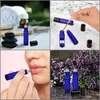Belle Vous Kobaltblau Roll On Glasflaschen für Ätherisches Produktbild-Vorschau 6