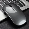 LED RGB USB Wireless Funkmaus Maus 2.4GHz GRAU  Produktbild-Vorschau 4