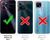 Comparison of phone cases for different Realme models, indicating compatibility. Produktbild-Vorschau