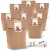 50 kleine Papiertüten braun natur 16,5 x 26 x 6,6 cm + 50 Produktbild-Vorschau 3