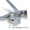 AMKA Hufschneidezange 15zoll Edelstahl zur Hufpflege Produktbild-Vorschau 3