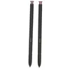 Two black stylus pens with purple tips are shown against a white background. Anteprima dell’immagine prodotto