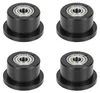 4PCS Gym Machine Roller Wheels 42mm Universal Metal Bearing Produktbild-Vorschau 1