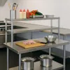 Wiltec Edelstahl Arbeitstisch 120x60x145cm Gastro Tisch mit Produktbild-Vorschau 4