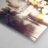 Bilder auf glas - Stadt Straße Nacht - 70x70cm - Glasbilder Produktbild-Vorschau 5