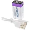 Ansmann 1315-0005, Dobíjecí baterie, 9V, Lithium-ion Náhled obrázku produktu 4