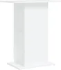 vidaXL Akváriový stojan biely 60,5x36x72,5 cm odvodený Náhľad obrázku produktu 1