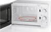 SEVERIN MW 7770 Mikrowelle - 700 W, 20 Liter, weiß Vista previa de la imagen del producto 2