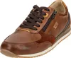 A single brown leather sneaker is shown from a three-quarter side view against a white background. Produktbild-Vorschau