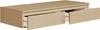 A wooden desk with two open drawers against a white background. Anteprima dell’immagine prodotto