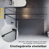 Sonni Walk-in Duschwand, ESG Echtglas, 120x200 cm, Produktbild-Vorschau 3