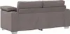 vidaXL Dvojmiestna pohovka, farba taupe, 180 cm, látka Náhľad obrázku produktu 3