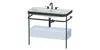 Waschtischunterbau HAPPY D.2 PLUS 975x490mm m Metallkon e Produktbild-Vorschau 3