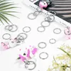 120 Stück Schlüsselringe Set 3 Größen (30mm 25mm 20mm) Produktbild-Vorschau 6