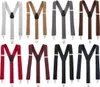 Bretelle larghe 3,5 cm a forma di Y bordeaux Anteprima dell’immagine prodotto 6