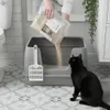 Katzenklo mit Schaufel, Katzenklo offen hoher Rand, 51 x 33 Produktbild-Vorschau 2