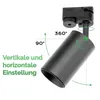 LUMILED 1-Phasen-Strahler Spotlampe Deckenleuchte Produktbild-Vorschau 5