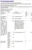 A product data sheet for a washing machine. Produktbild-Vorschau