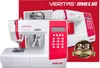 A marketing image for a VERITAS Amelia sewing machine, showing the machine in the foreground and a second machine in the background, with promotional text and a warranty badge. Produktbild-Vorschau