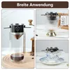 Faltbarer Kaffeefilter - Edelstahl Camping Kaffeefilter - Produktbild-Vorschau 8