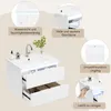 Mobile lavabo sospeso Merax, mobile da bagno con lavabo in Anteprima dell’immagine prodotto 9