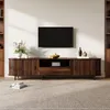 Merax TV Lowboard Fernsehtisch aus MDF, TV-Schrank mit 2 Produktbild-Vorschau 1