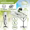 tillvex® Alu Sonnenschirm Rechteckig Ø 330 cm mit LED Solar Produktbild-Vorschau 2