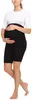 Merry Style Damen Kurze Umstandsleggings aus Viskose Produktbild-Vorschau 4