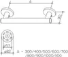 Keuco Plan Care Haltegriff 482 mm verchromt - 34901010400 Produktbild-Vorschau 2