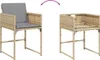 The Living Store 17-tlg. Garten-Essgruppe mit Kissen Produktbild-Vorschau 8