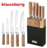 Klausberg Ensemble de couteaux dans un bloc en acacia 63932 Voir les images du produit 10