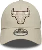 New Era NBA 9FORTY Cap Team Outline Chicago Bulls beige Produktbild-Vorschau 2