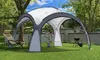 Bc-elec - HOPW-LED35G Tonnelle de jardin 3,5x3,5m avec Voir les images du produit 2