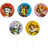 Candele per torte Paw Patrol 3 cm 5 pezzi Anteprima dell’immagine prodotto 1