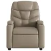 vidaXL Relaxsessel Cappuccino-Braun Kunstleder Produktbild-Vorschau 3
