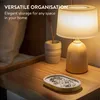 Navaris Travertin Tablett oval - Langlebig und stilvoll - Produktbild-Vorschau 6