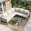 Flieks Gartenlounge-Set 2-tlg. mit Gartentisch, Balkonmöbel Produktbild-Vorschau 3