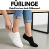 Füßlinge Damen Herren kurze Socken unsichtbare Sneaker Produktbild-Vorschau 2