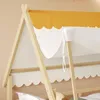 Letto per bambini Flieks 90x200cm con tenda rimovibile, Anteprima dell’immagine prodotto 7
