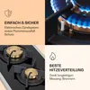 Klarstein Gasherd, Gaskochfeld 2 Flammig, Einbau-Gaskocher Produktbild-Vorschau 5