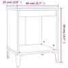 Nachttische 2 Stk. Grau Sonoma 40x35x50 cm , Nachttische & Produktbild-Vorschau 9